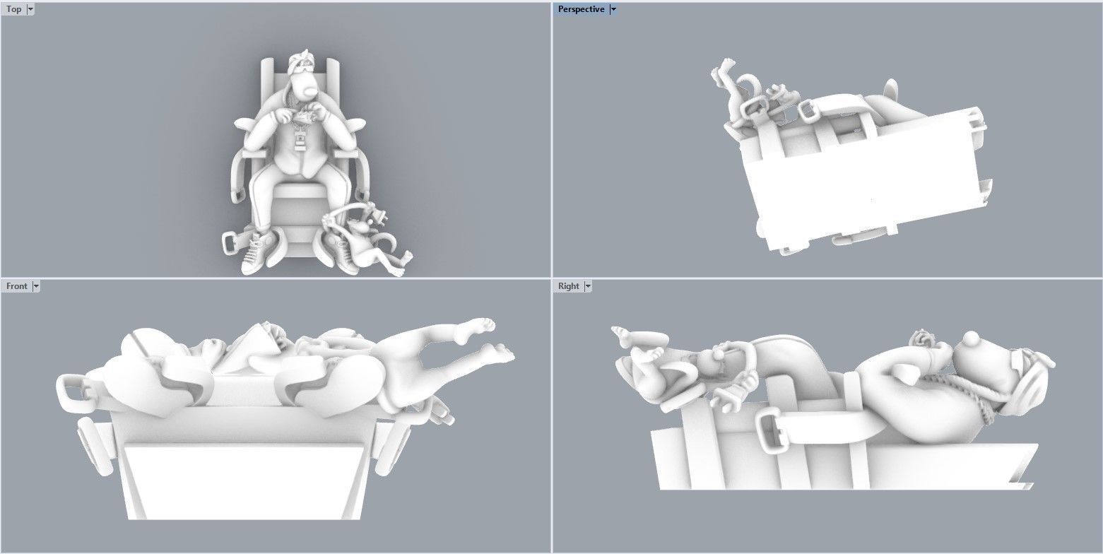 SNOOP DOG  3D print model_2