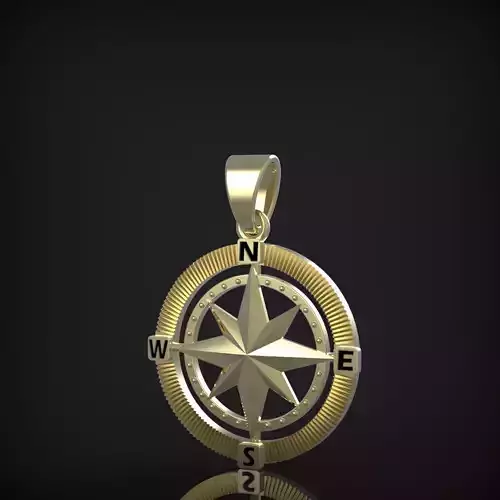 Wind Rose pendant