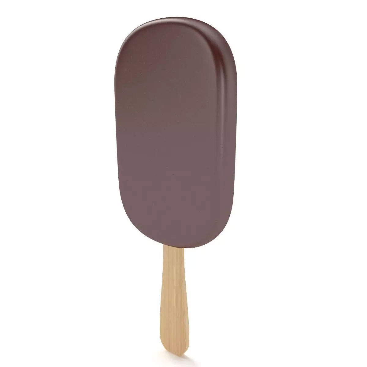 Ice Cream Bar - Chocolate 3D model_0