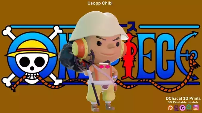 Usopp Chibi - One Piece