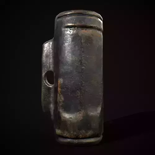 Medieval Perfume Capsule Low-poly 3D model
