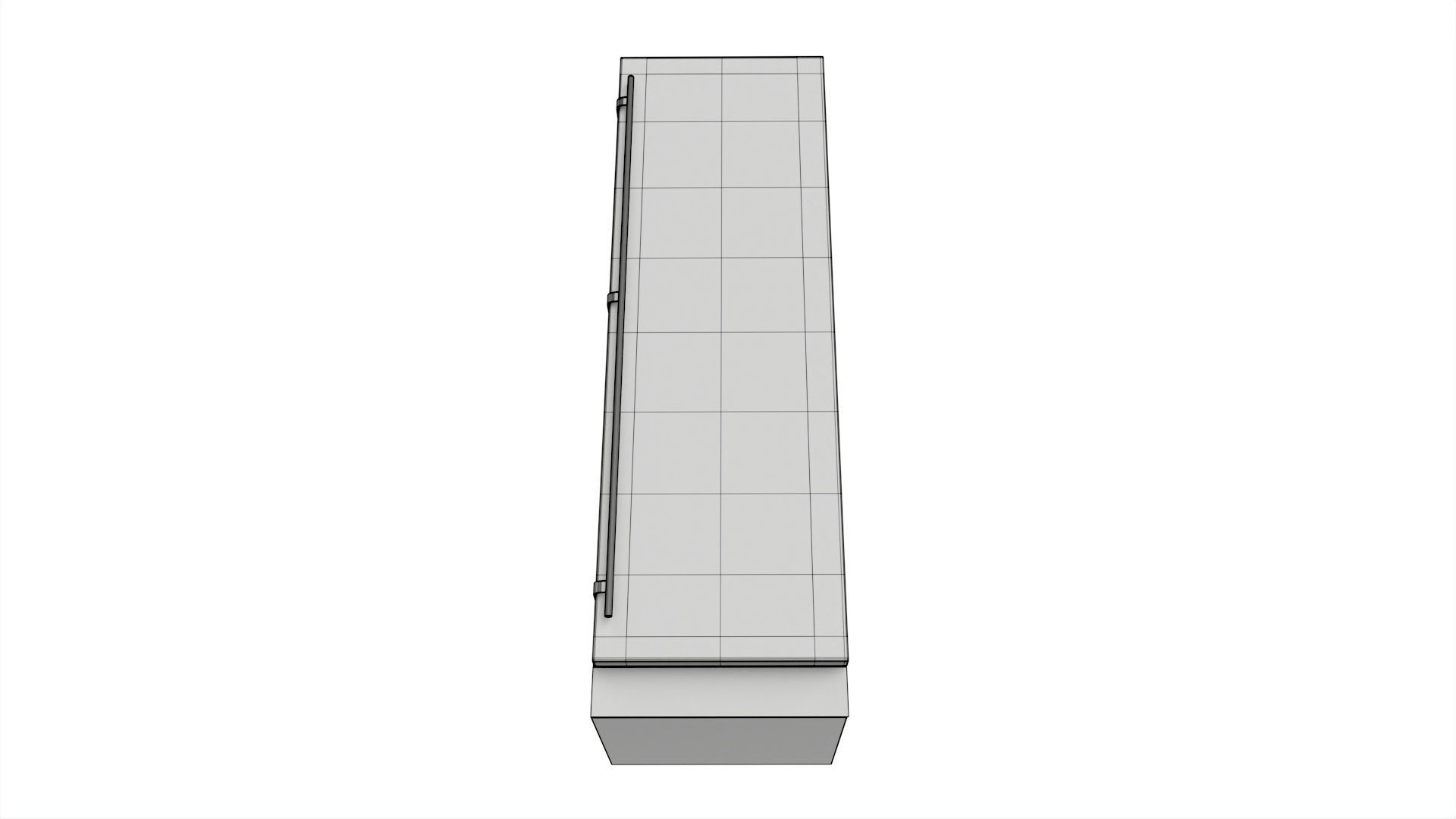 Free-standing refrigerator 3D model_5