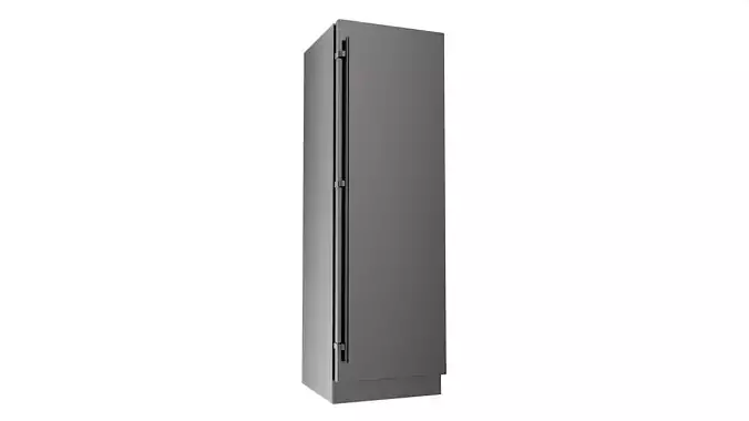 Free-standing refrigerator 3D model