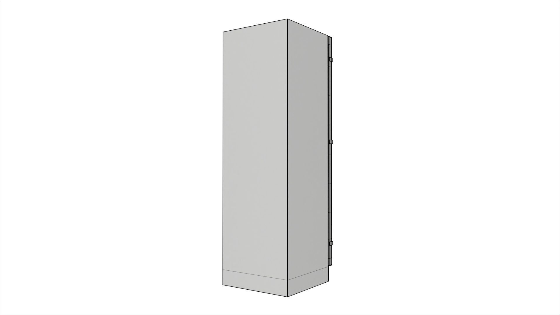 Free-standing refrigerator 3D model_6