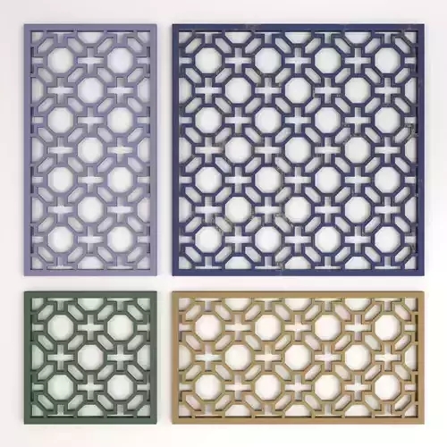 Arabic Islamic pattern wood decorative plaster