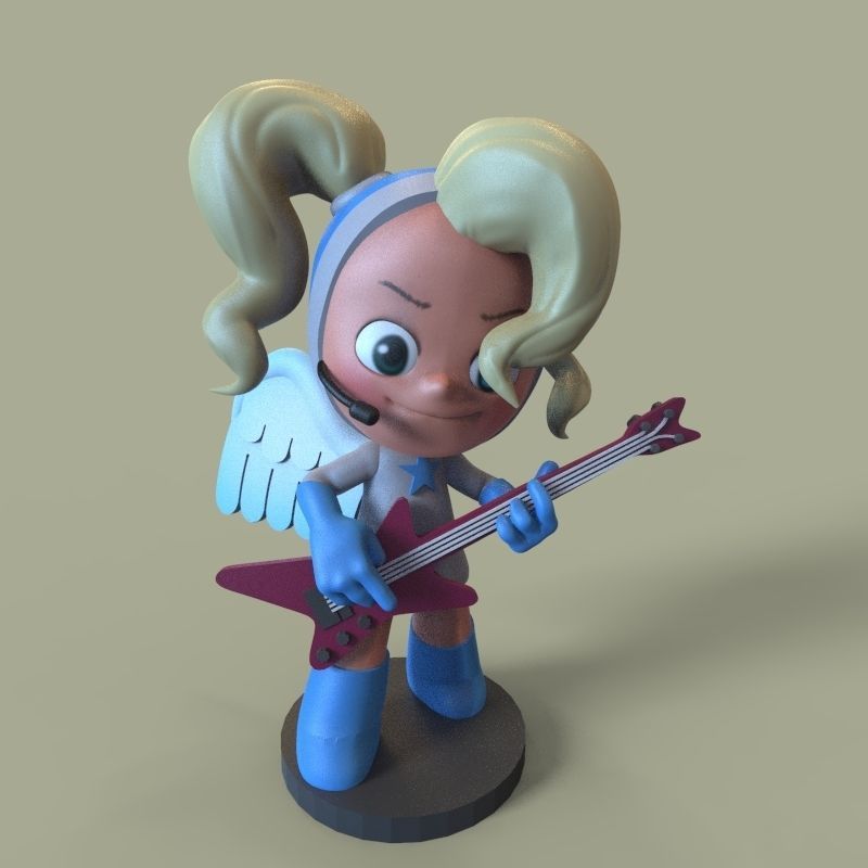 Yellow Endorphin from Yummis Cells 3D print model_26