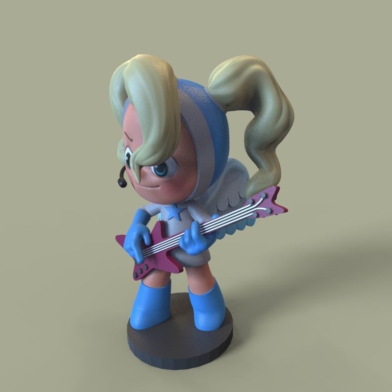 Yellow Endorphin from Yummis Cells 3D print model_15