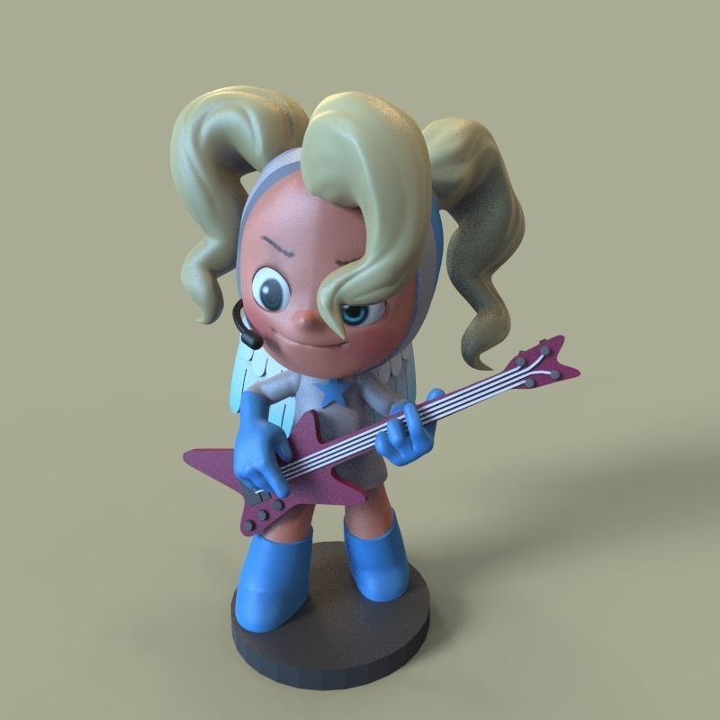 Yellow Endorphin from Yummis Cells 3D print model_4