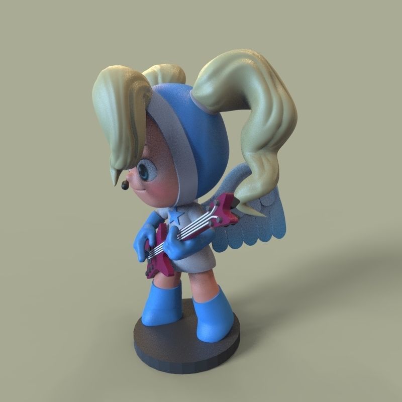 Yellow Endorphin from Yummis Cells 3D print model_25