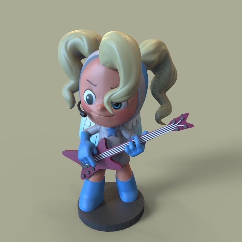 Yellow Endorphin from Yummis Cells 3D print model_5