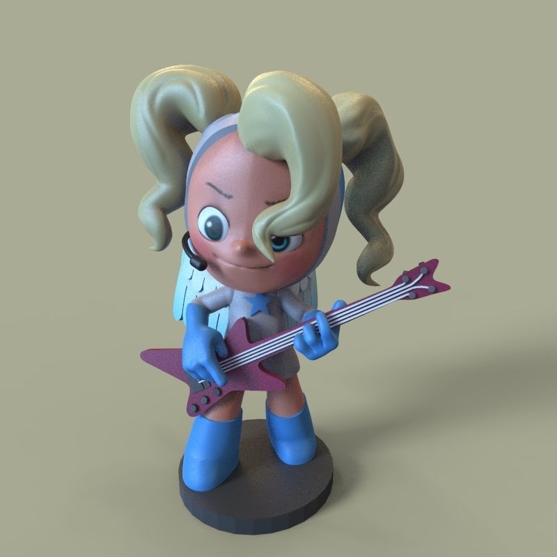 Yellow Endorphin from Yummis Cells 3D print model_3