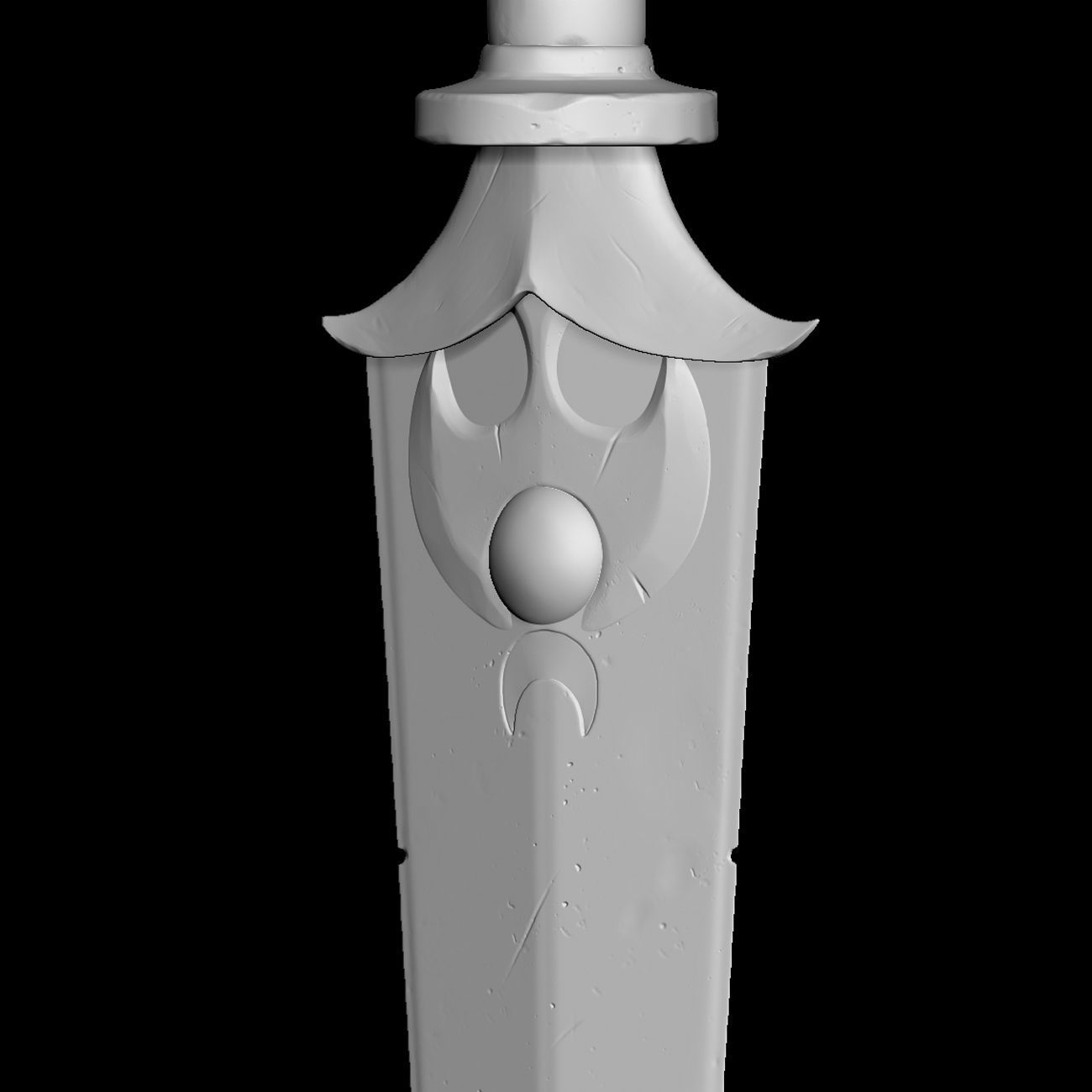 Realistic Dagger 3D model Free 3D model_3