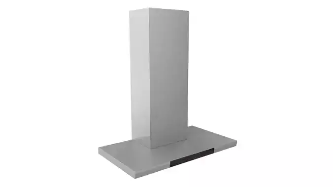 Wall-mounted Cooker Hood Large 3D model