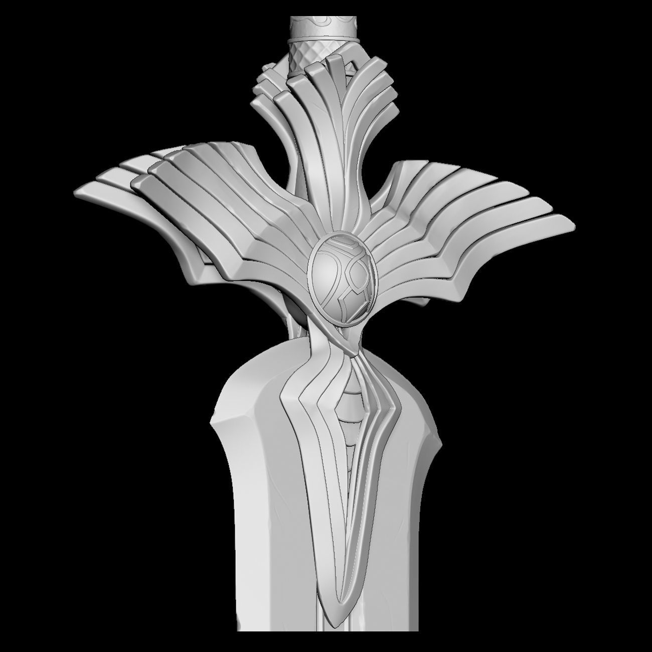 Stylized Sward 3D model_4