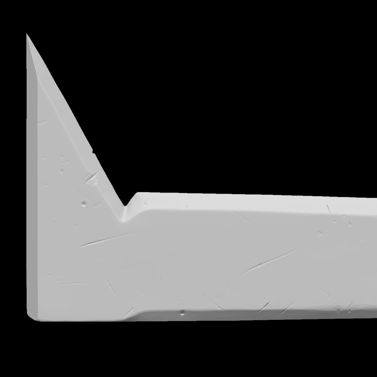 Machete Free 3D model_2