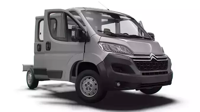 Citroen Jumper Chassis Truck CrCab 3450WB HQInterior 2023