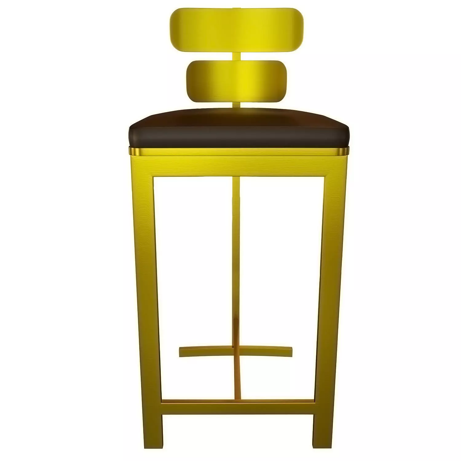 Bar chair 3D model_0