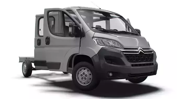 Citroen Jumper Chassis Truck CrCab 4035WB HQInterior 2023