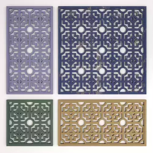Arabic Islamic pattern wood decorative plaster