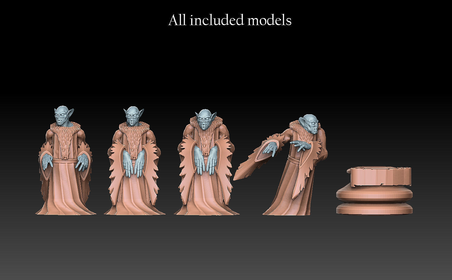 Heroes of Might and Magic 3 Vampire Lords 3D print model_1