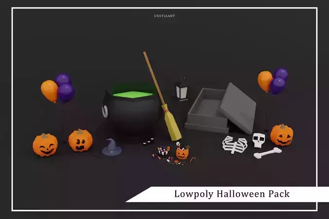 Lowpoly Halloween Pack