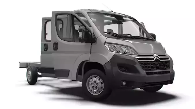 Citroen Jumper Chassis Truck CrCab 4035WBXL HQInterior 2023