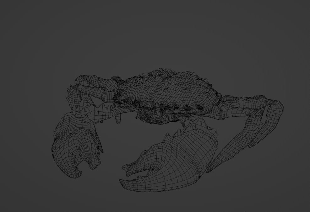 CRAB 001 Free 3D model_2