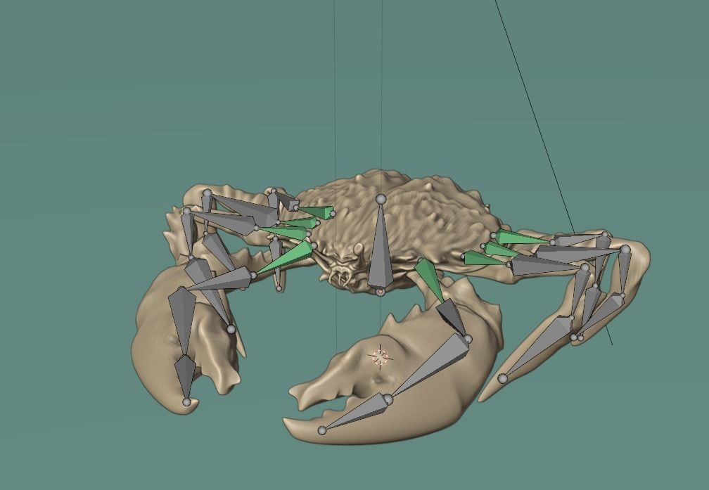 CRAB 001 Free 3D model_3