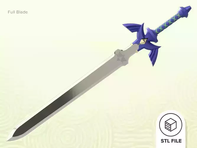 Ultimate Master Sword STL - Legend of Zelda Inspired
