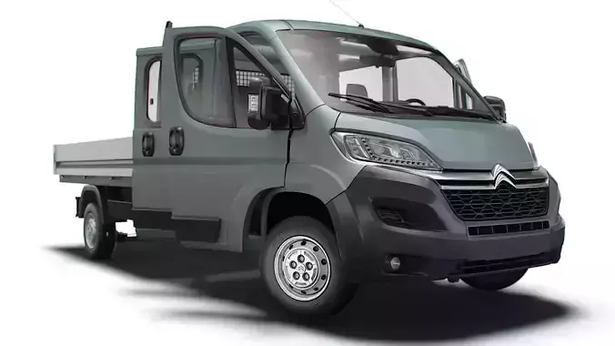 Citroen Jumper Crew Cab Truck HQInterior 2023