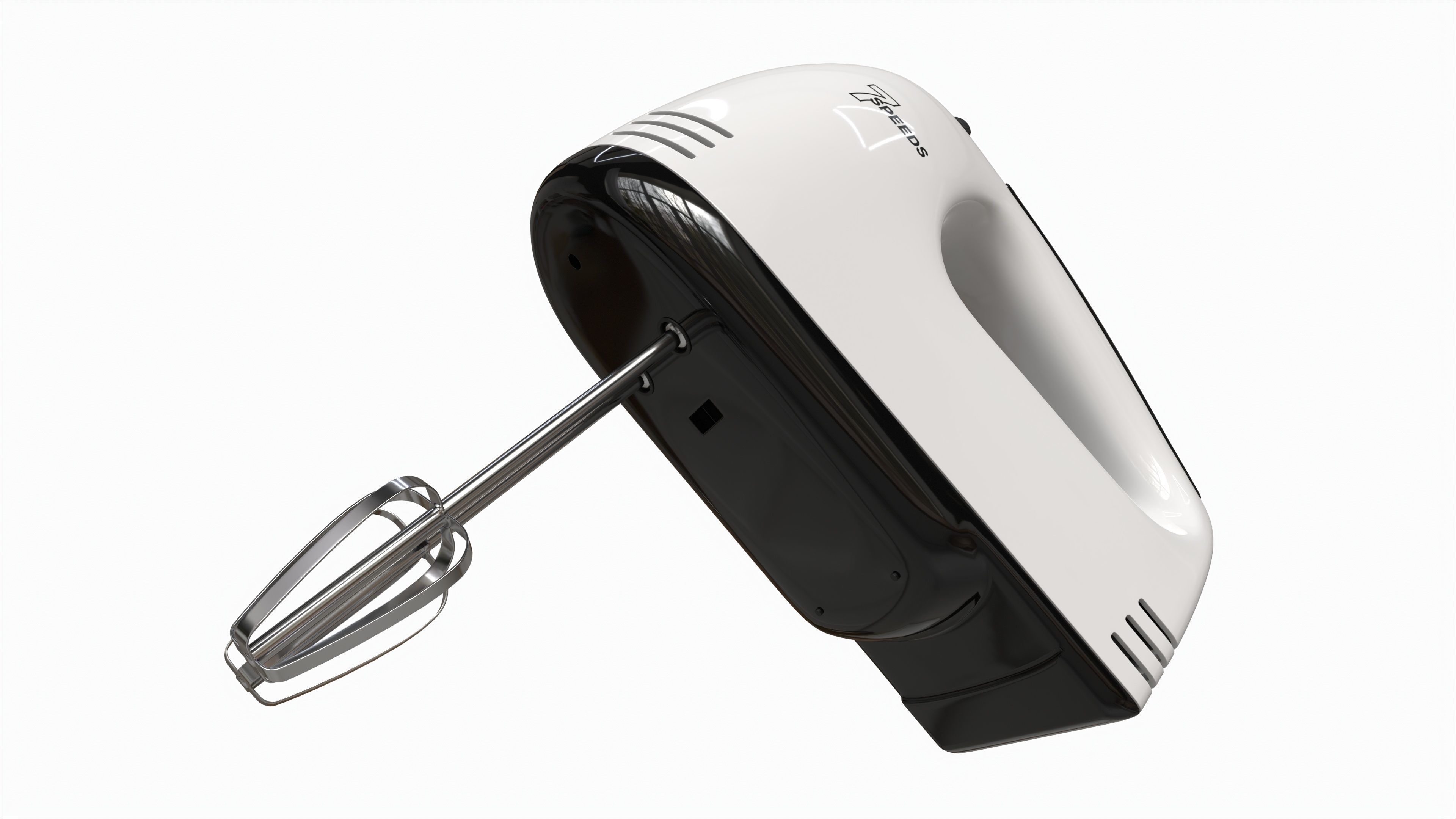 Electric Hand Mixer 7-speed 3D model_3