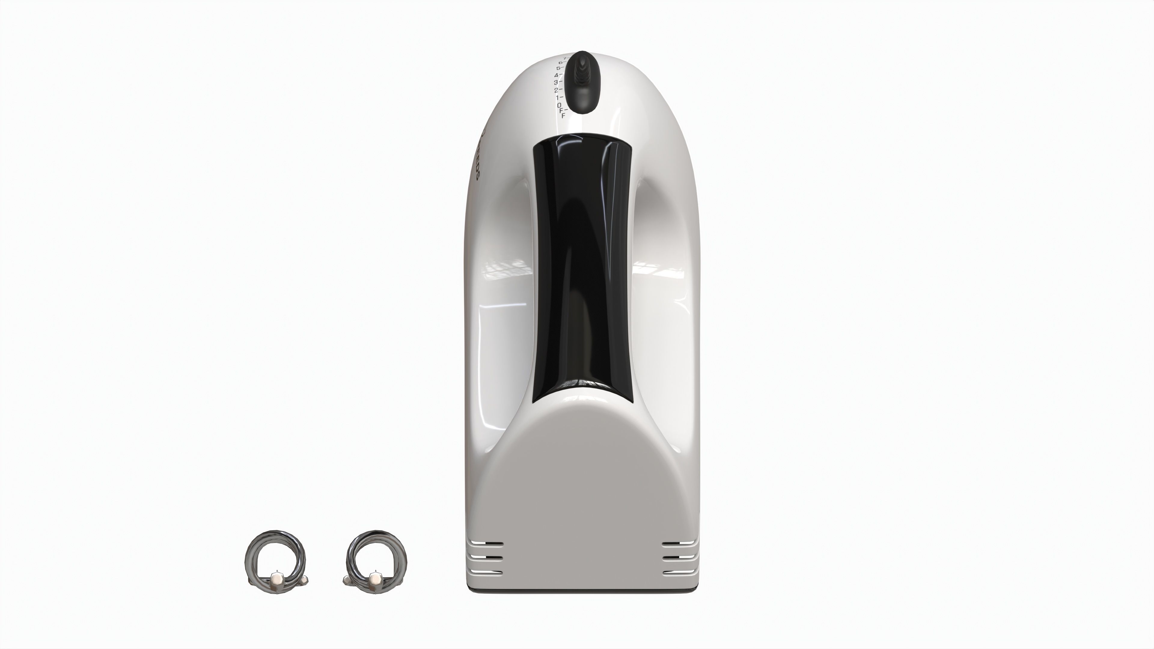 Electric Hand Mixer 7-speed 3D model_5