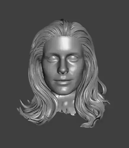 DC SUPERGIRL 84 HELEN SLATER HEADSCULPT 3D print model