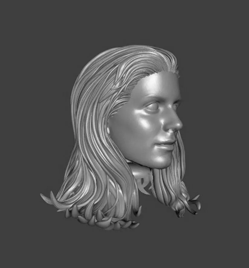 DC SUPERGIRL 84 HELEN SLATER HEADSCULPT 3D print model_2