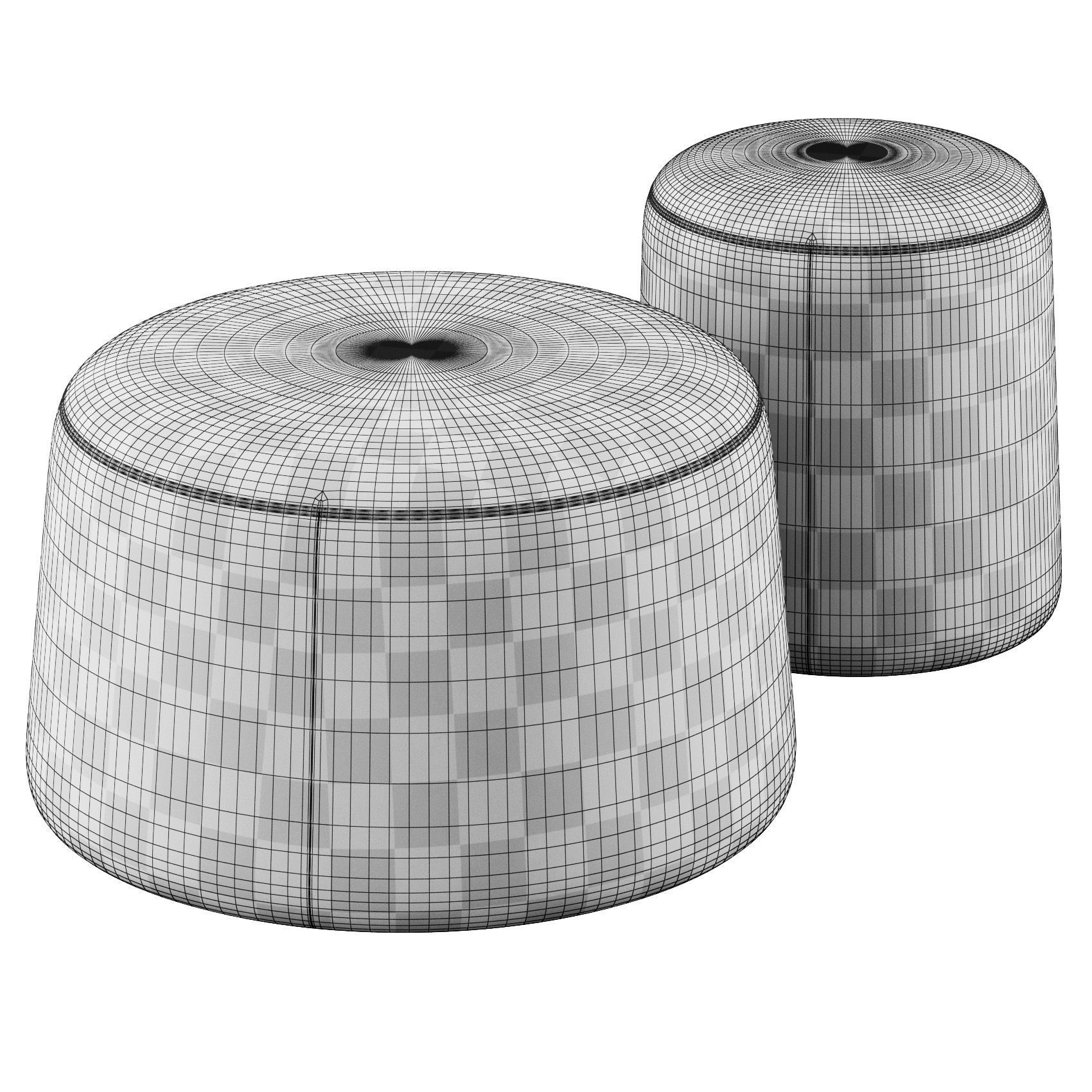 Fungo Pouf by Grado Design 3D model_3