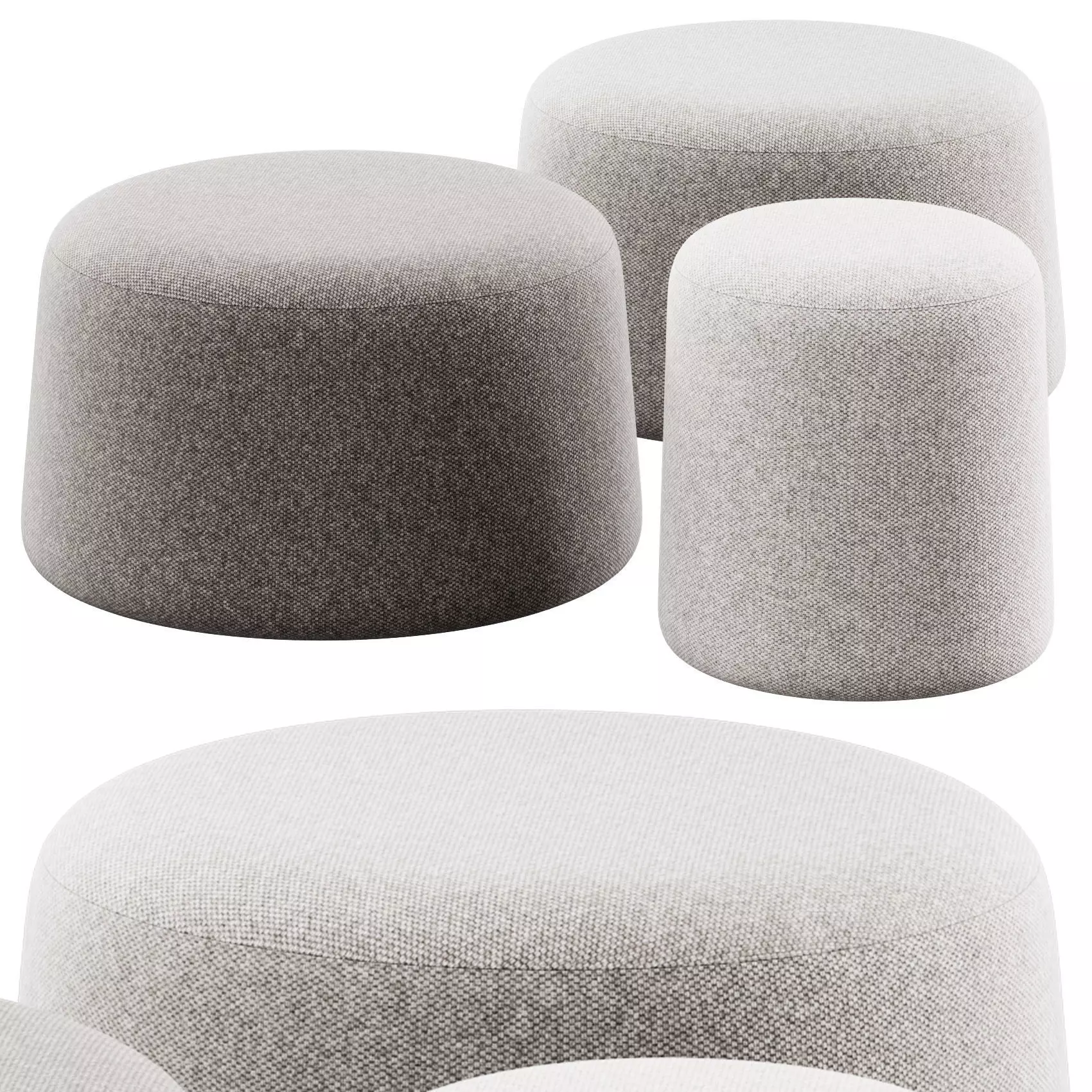 Fungo Pouf by Grado Design 3D model_0