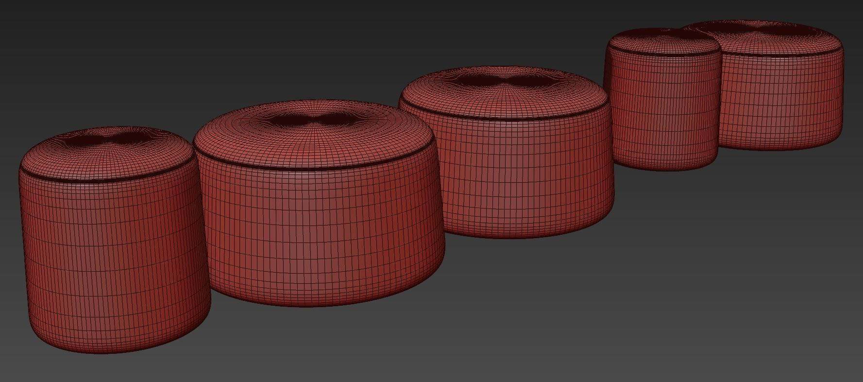 Fungo Pouf by Grado Design 3D model_7