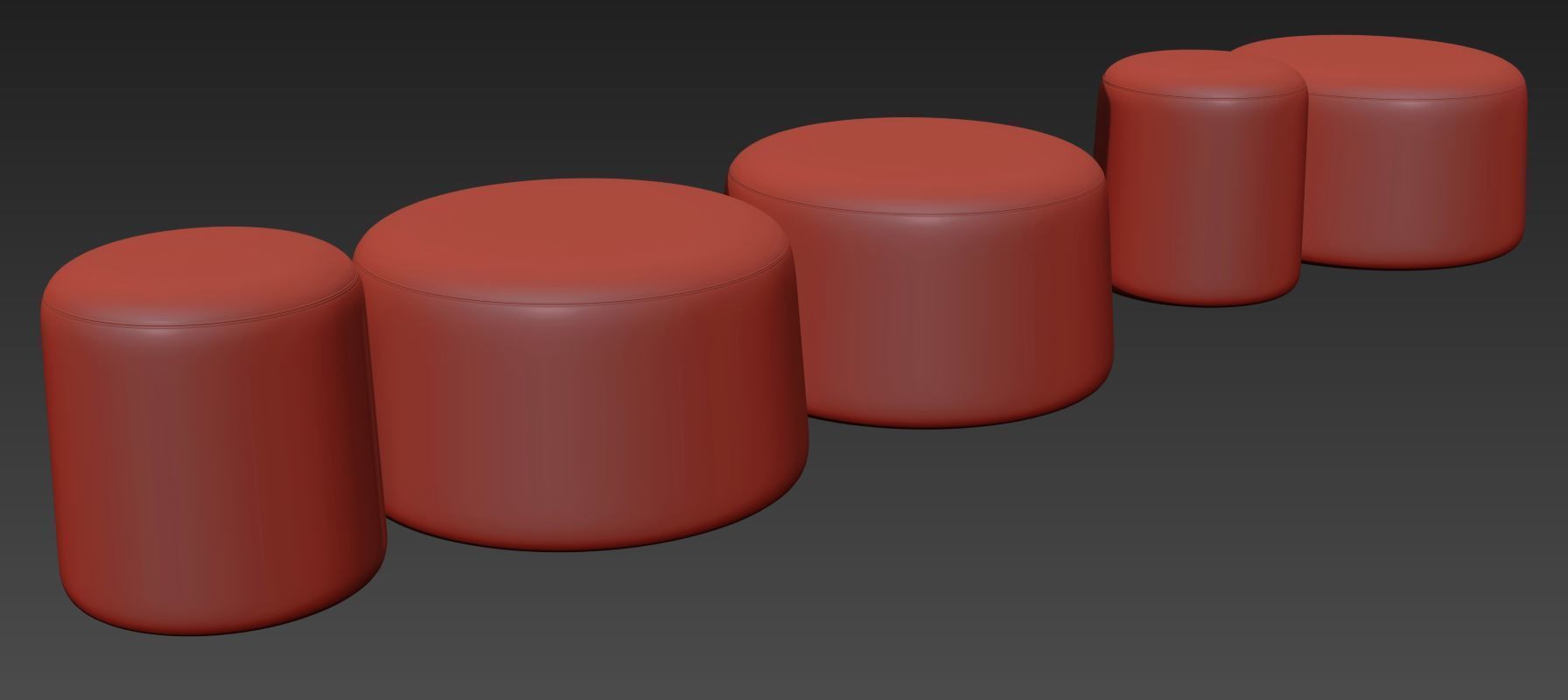 Fungo Pouf by Grado Design 3D model_6