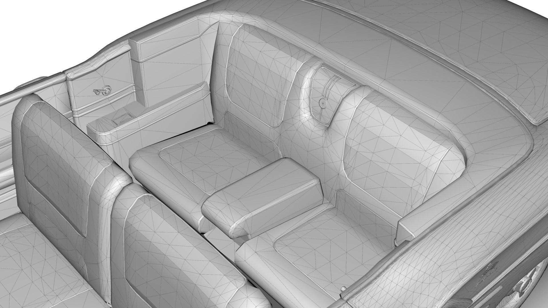 Chevrolet Impala Convertible 1958 3D model_27