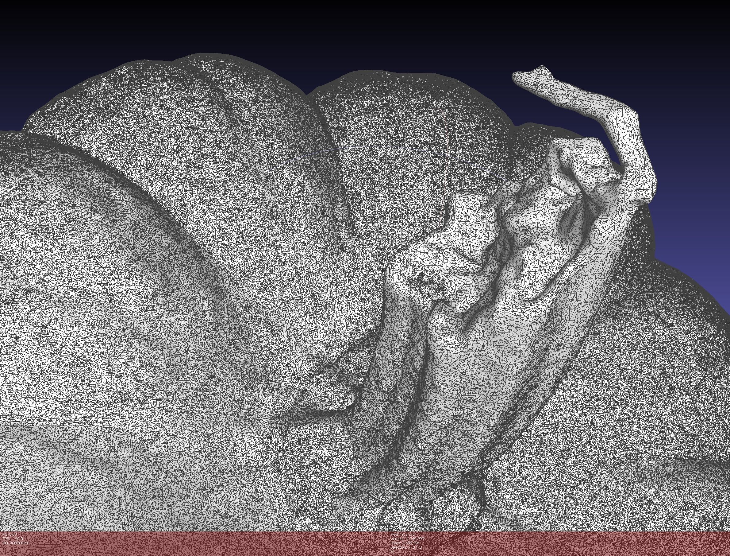 Pumpkin high resolution scan Free 3D model_11