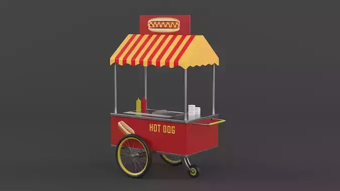 Hot Dog Cart