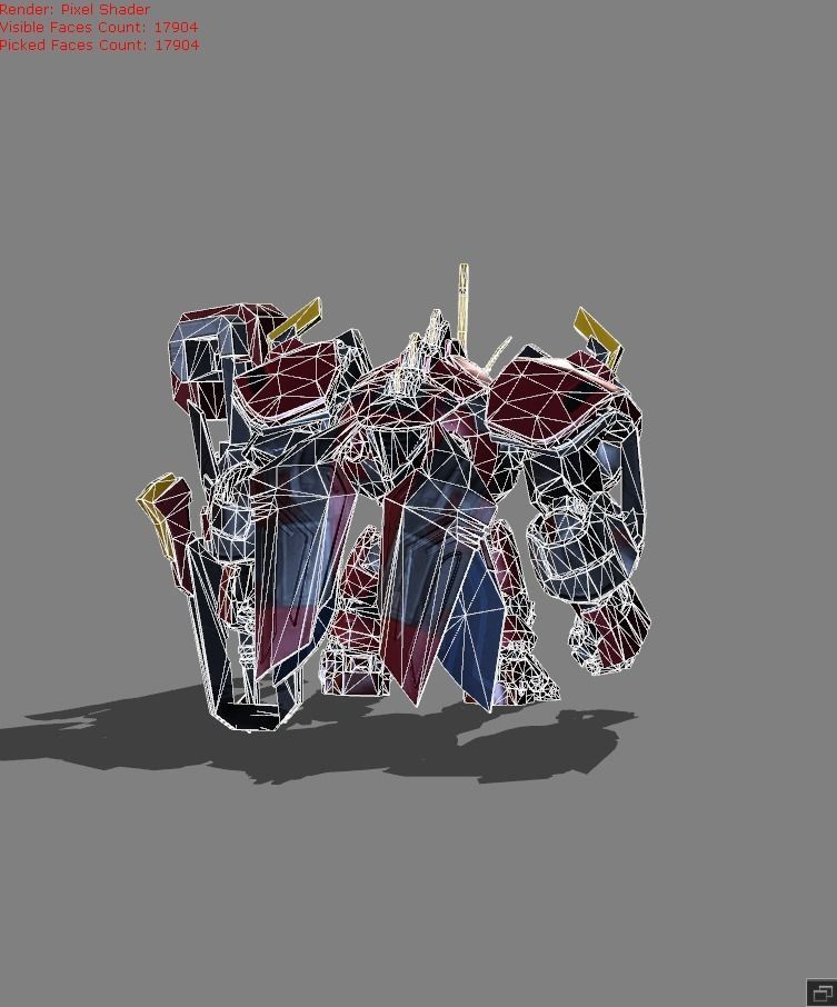 Grock Codename Rhino Skin Low-poly 3D model_7