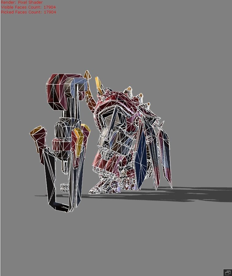 Grock Codename Rhino Skin Low-poly 3D model_6