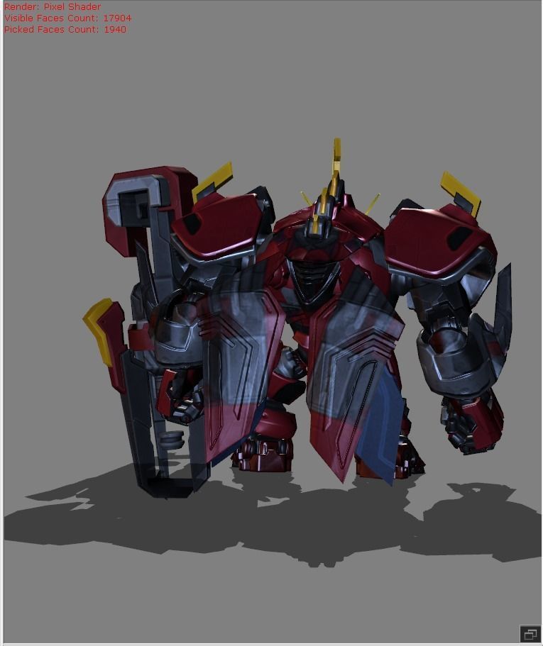 Grock Codename Rhino Skin Low-poly 3D model_3