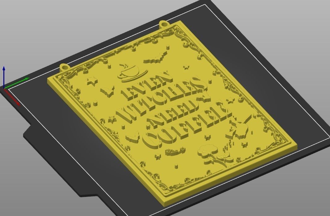 witch 3D print model_2