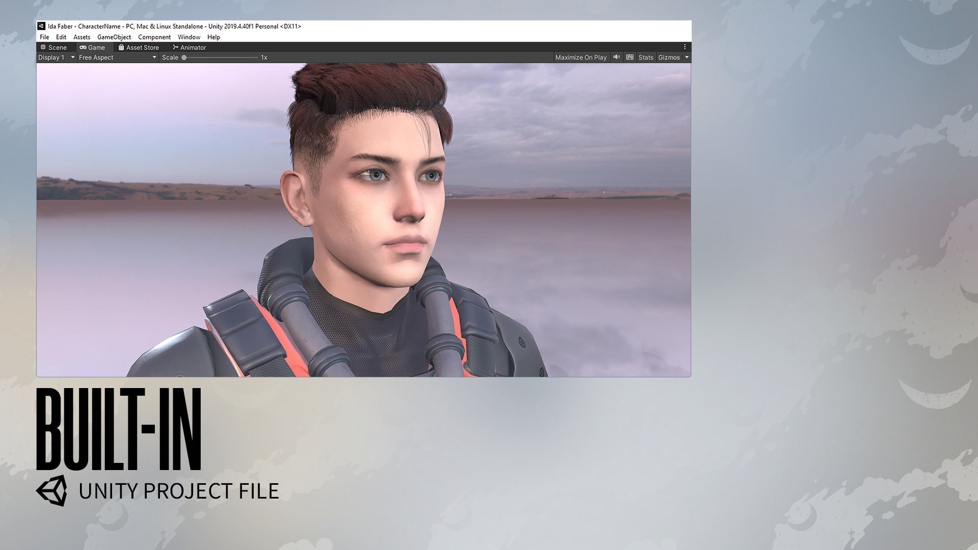 Stellar Trooper - Sci-Fi Characters - Game Ready Low-poly 3D model_26
