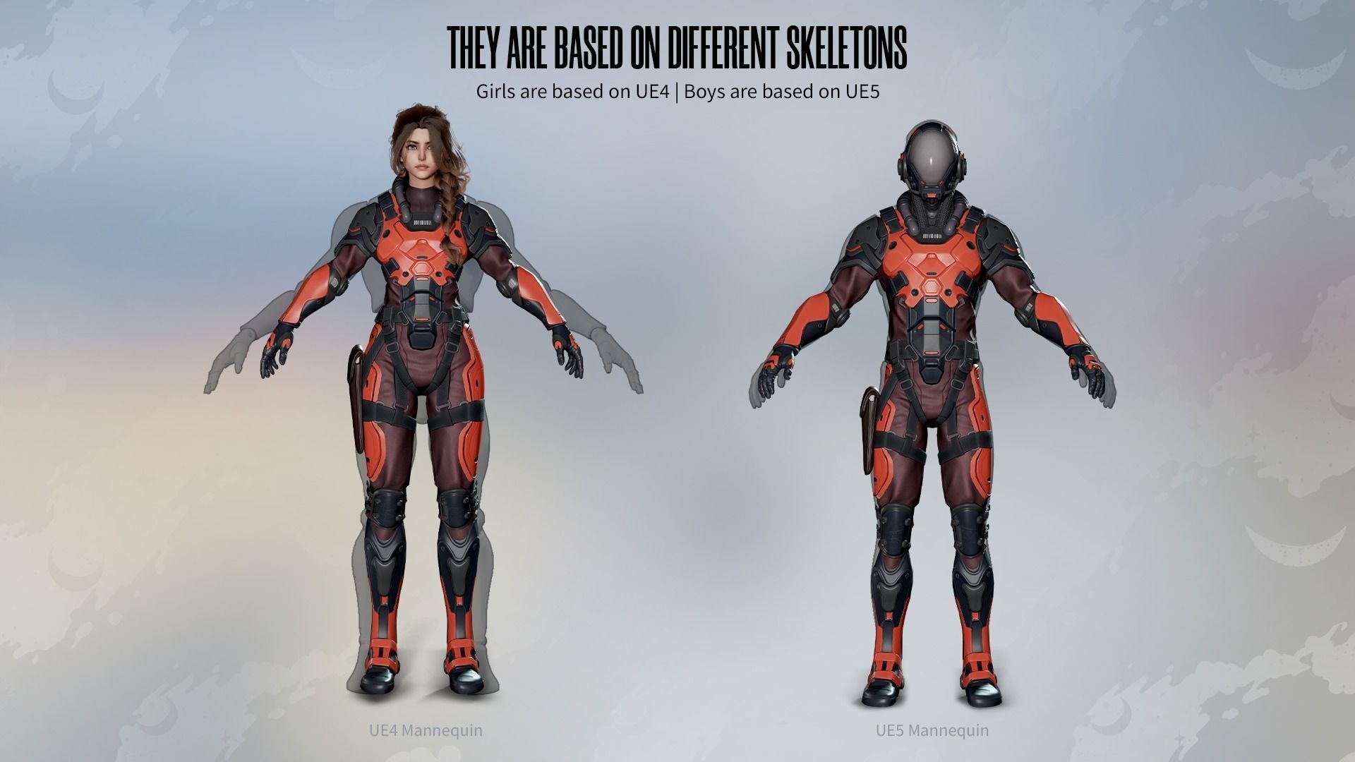 Stellar Trooper - Sci-Fi Characters - Game Ready Low-poly 3D model_19