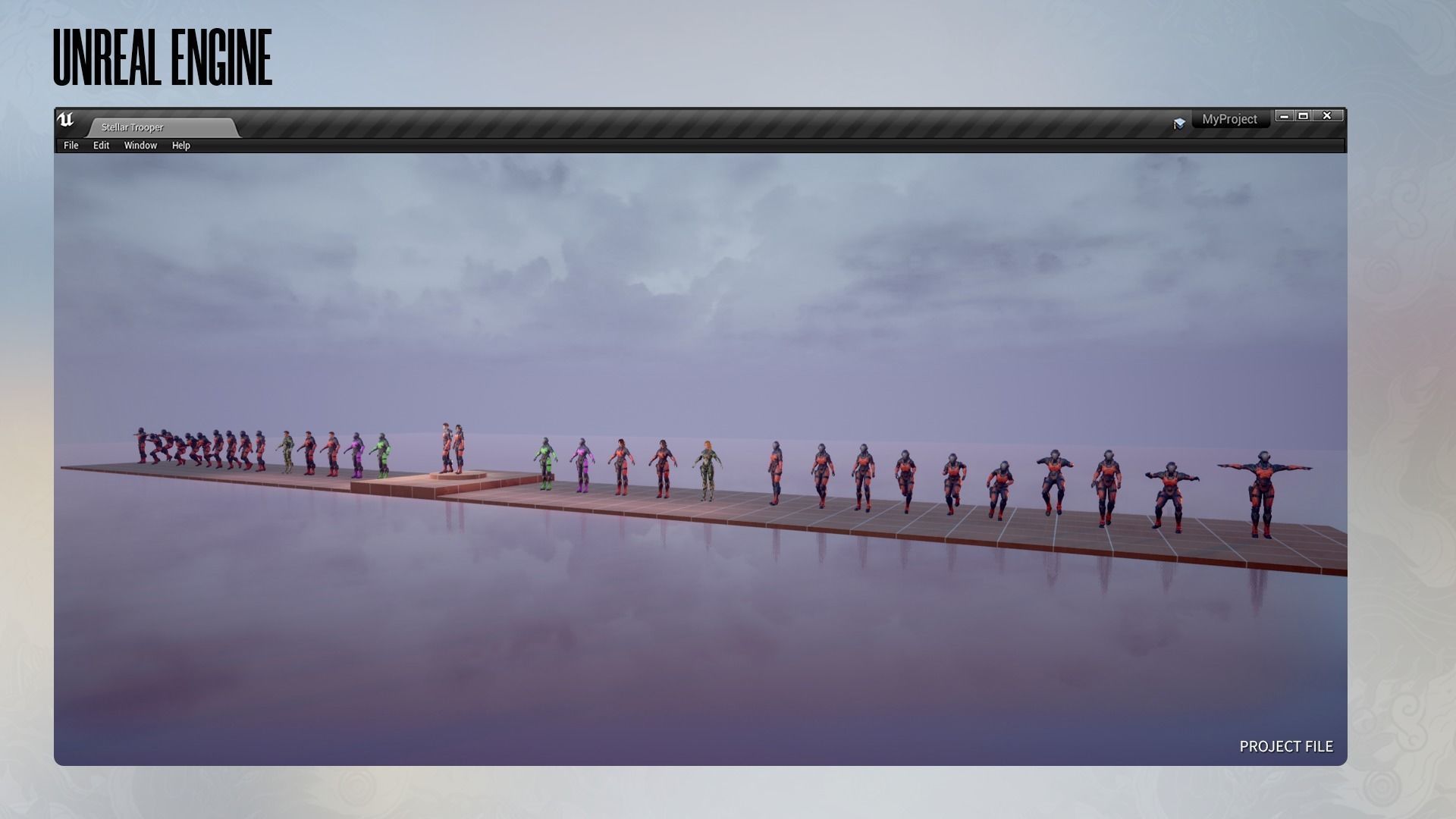 Stellar Trooper - Sci-Fi Characters - Game Ready Low-poly 3D model_24