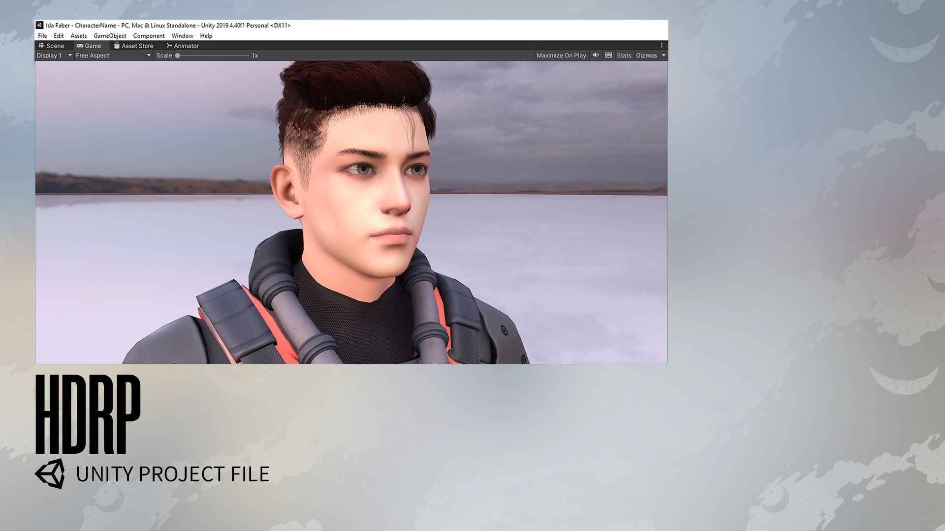 Stellar Trooper - Sci-Fi Characters - Game Ready Low-poly 3D model_28