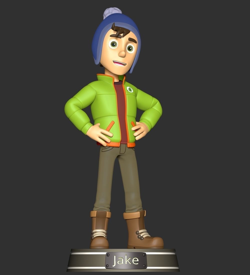 Jake - Paw Patrol 3D print model_1